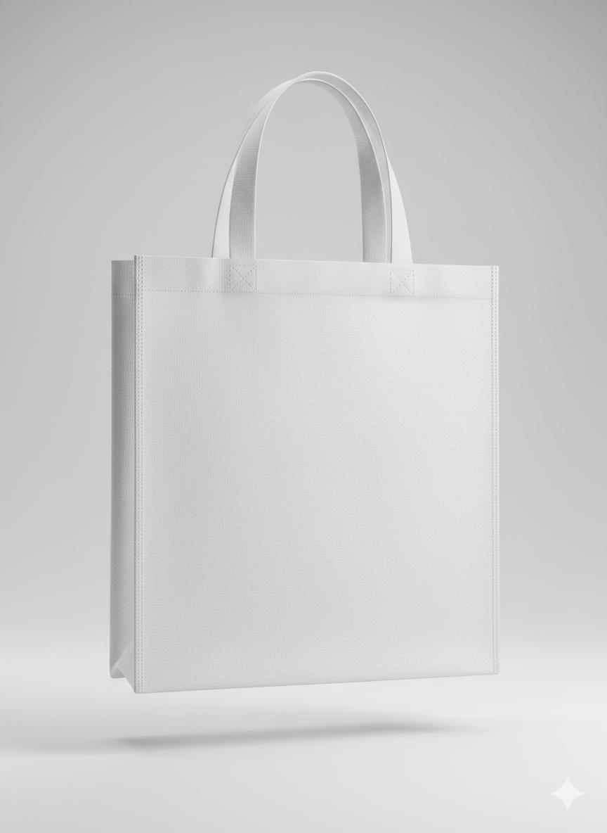 Bolso Mediano Sublimable M011 – Bolsa Blanca para Personalizar