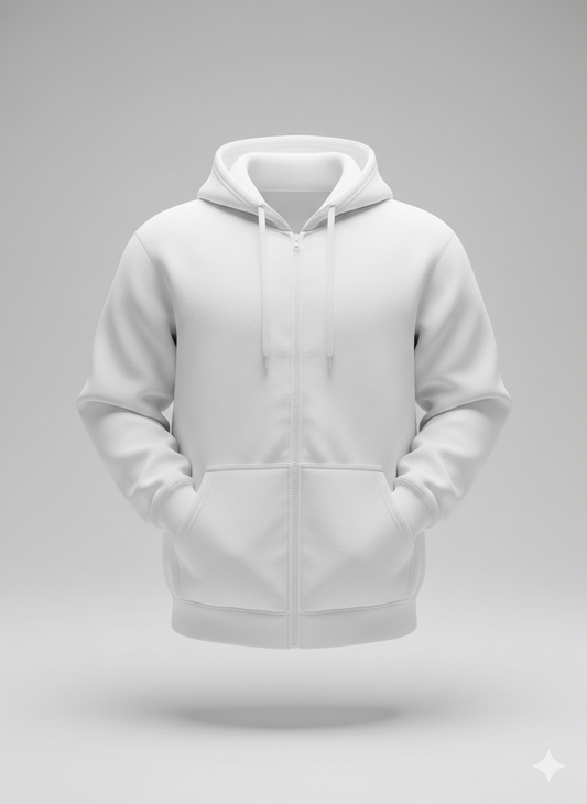 Abrigo Hoodie con Zipper