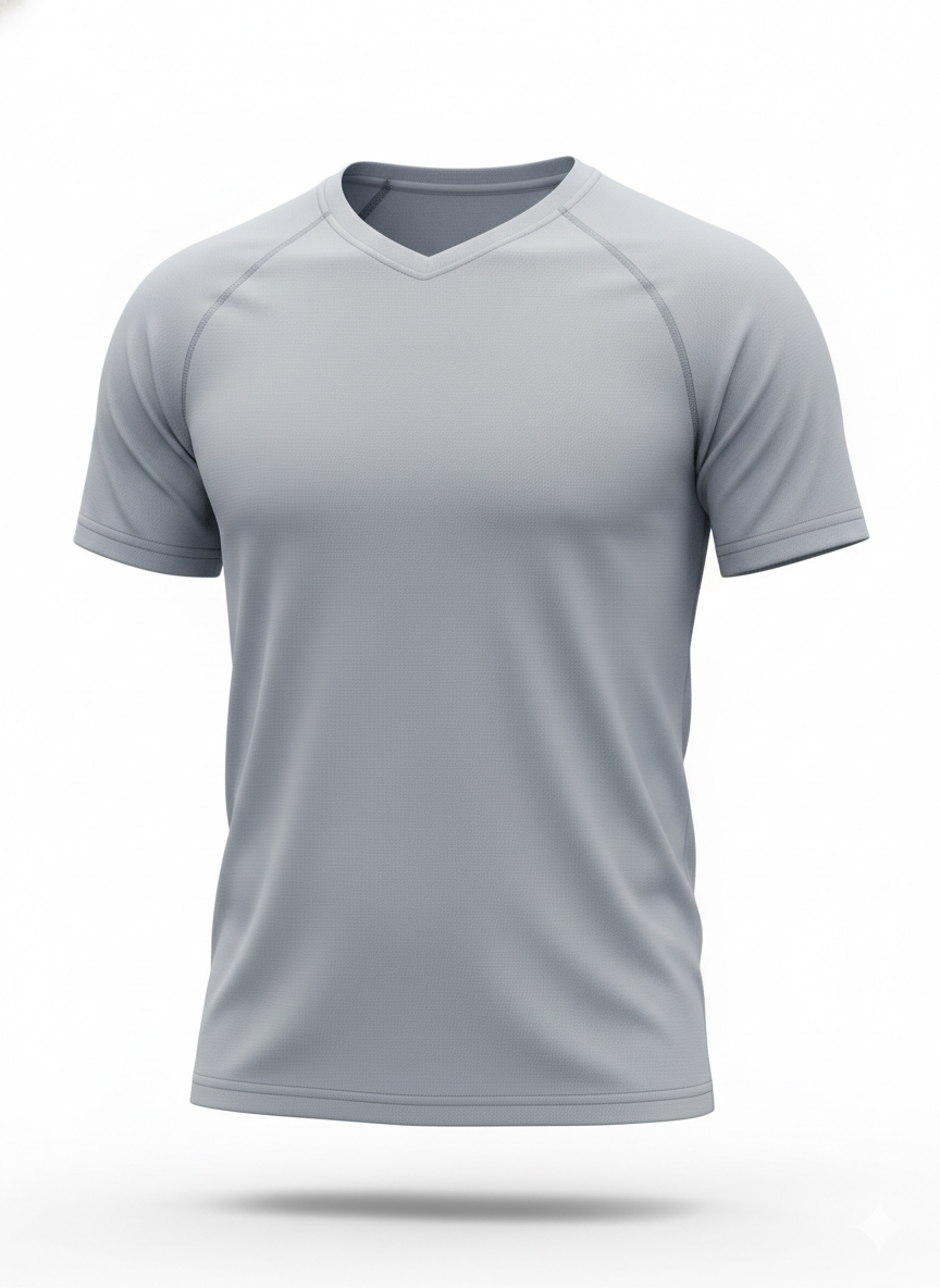 Camiseta Dry Fit Ojo de Ángel Cuello V