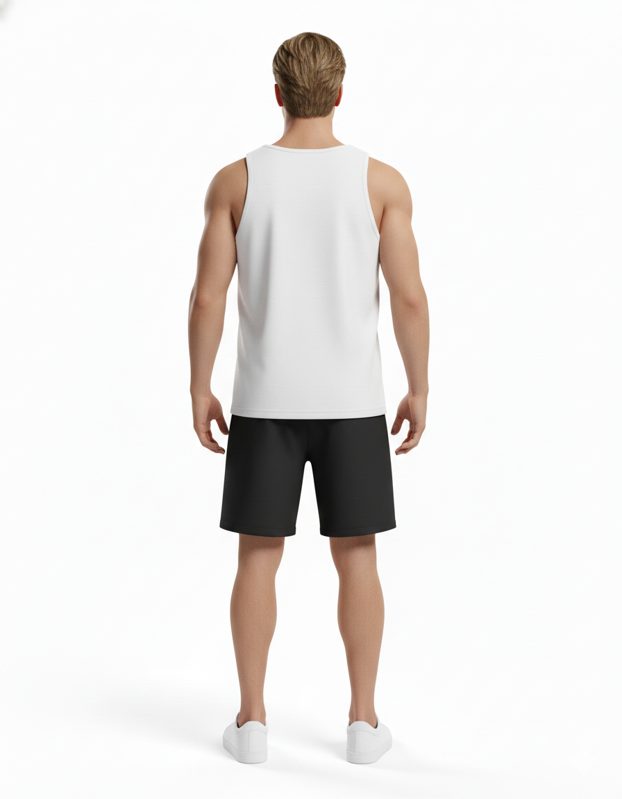 Camiseta sin mangas 100% algodón