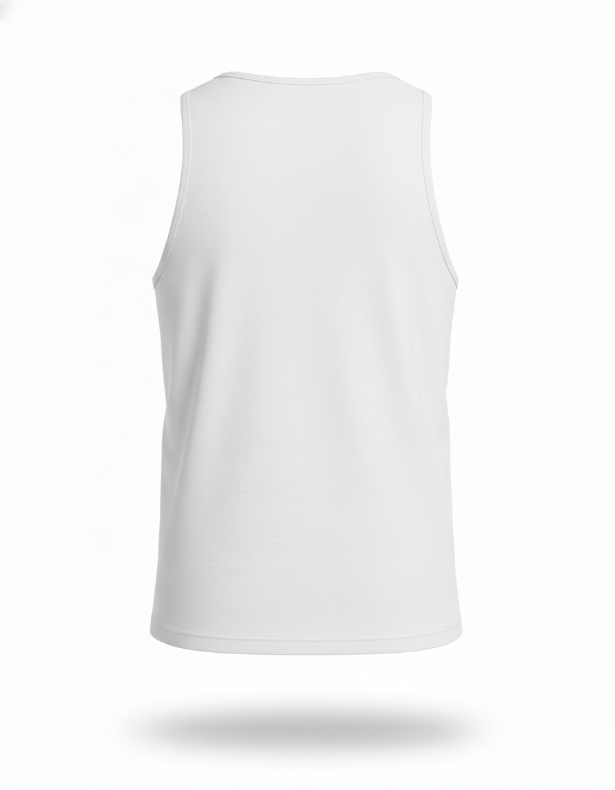 Camiseta sin mangas 100% algodón