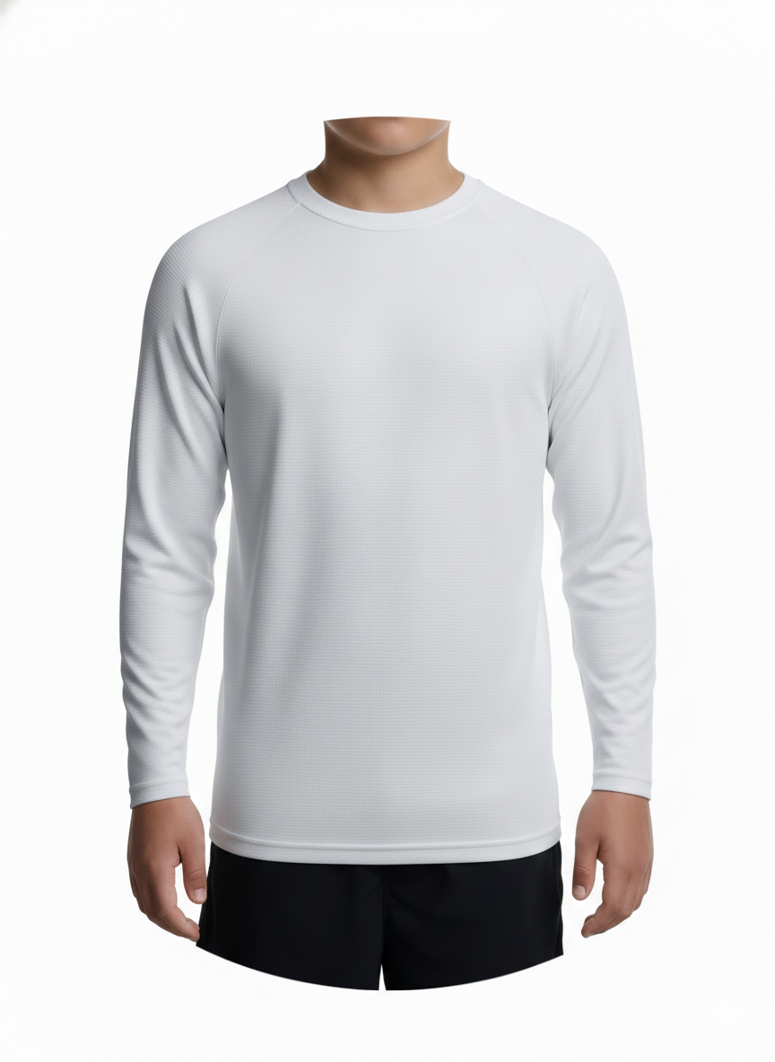 Playera Dry Fit Manga Larga para Niños