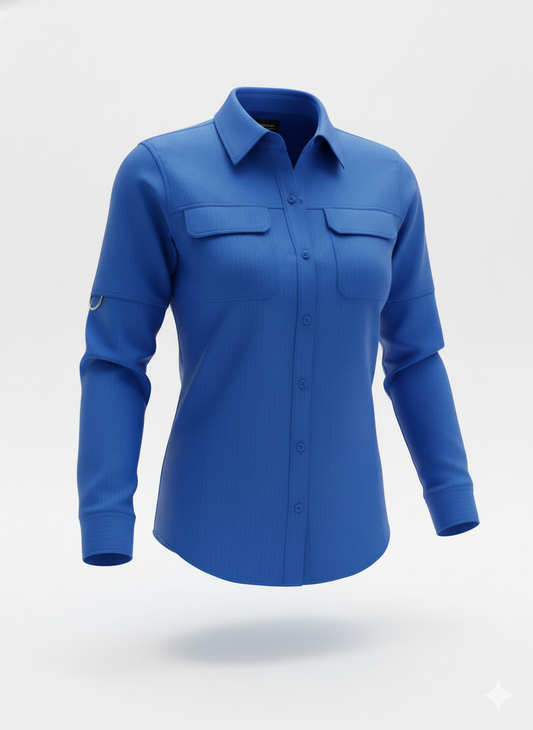 Camisa Tipo Columbia Mujer