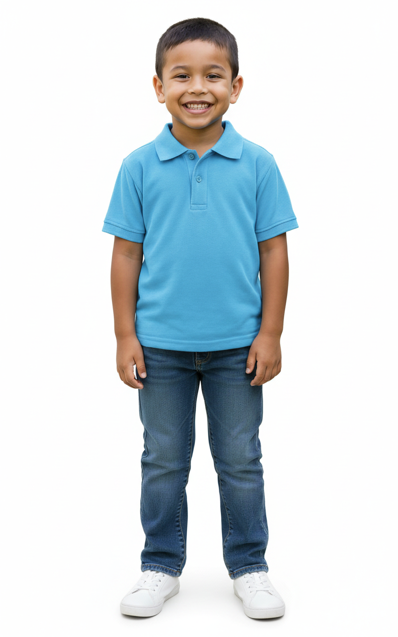 Polo Escolar de Algodón
