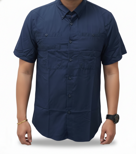 Camisa Tipo Columbia Hombre – Manga Corta