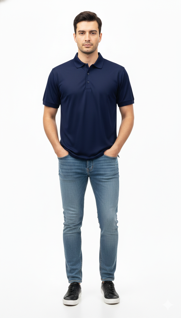 Poloshirt en Piqué 60/40
