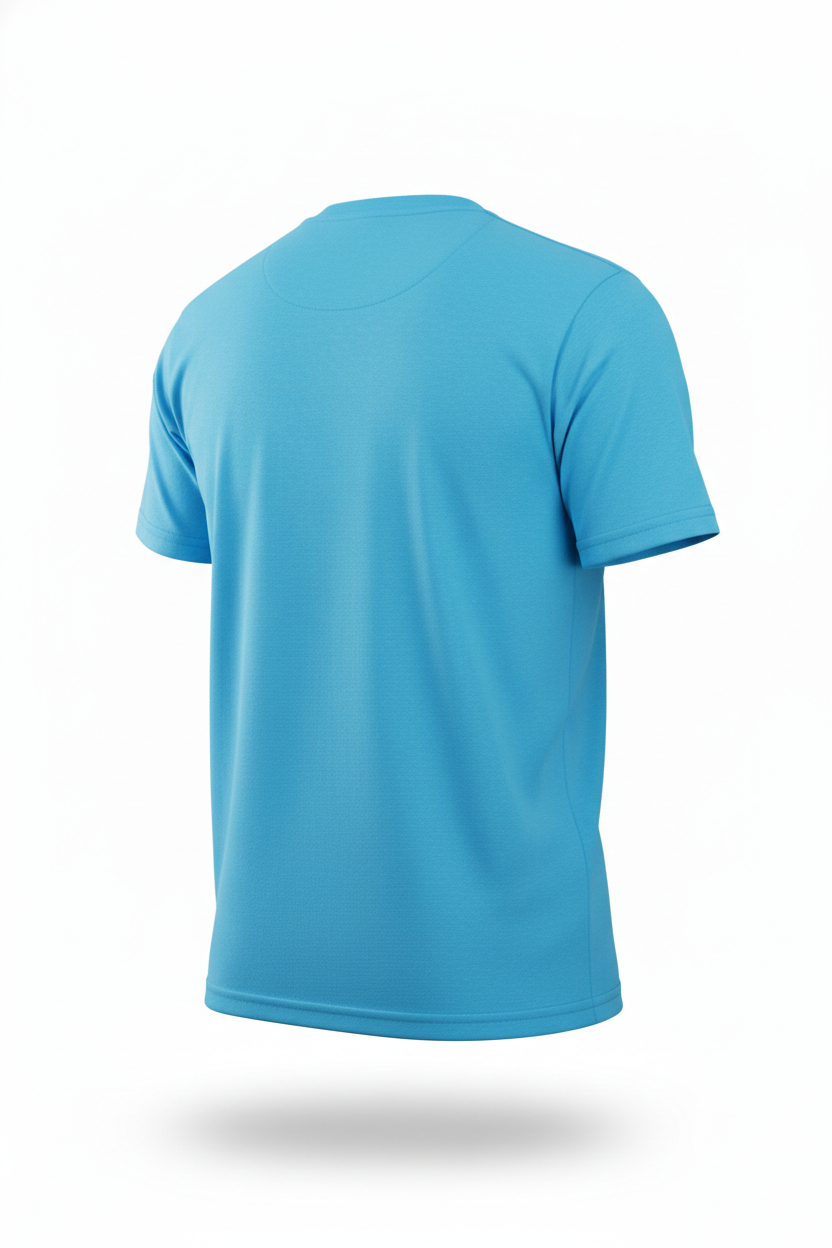 Camiseta Cuello Redondo 100% Algodón
